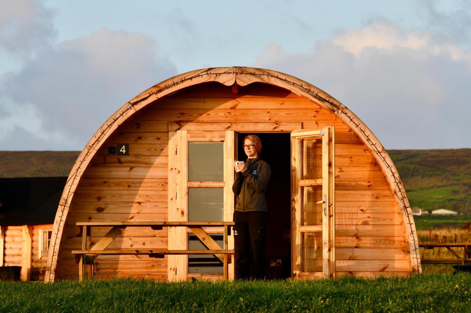 Ceide Glamping Hotell Ballycastle  Eksteriør bilde